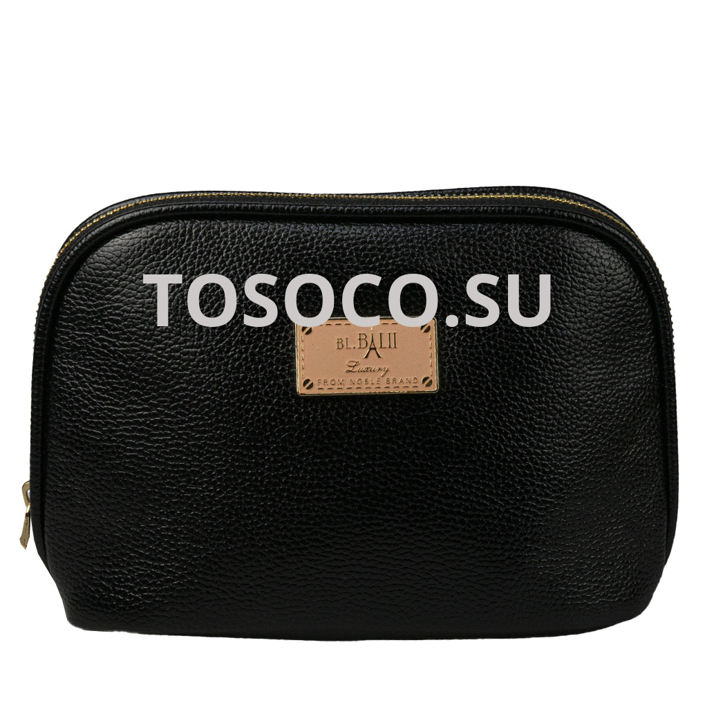 321-101 black косметичка Balii экокожа 12х19х7