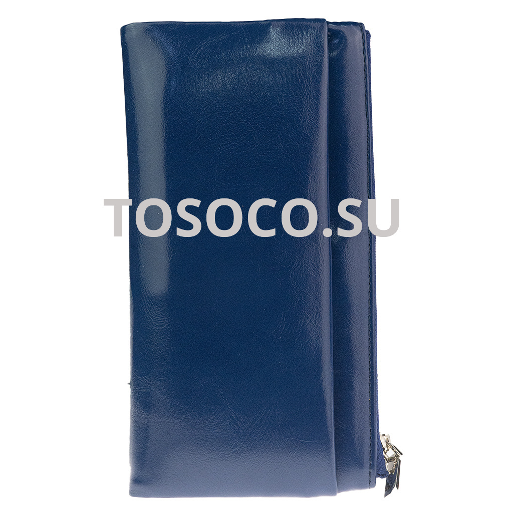 k-1013-9 blue кошелек женский экокожа 9х19х2