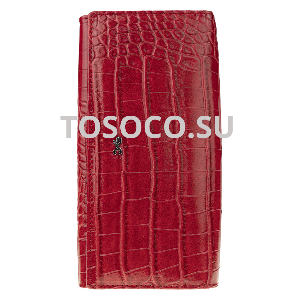 h-1001-2 red кошелек SMC Collection натуральная кожа и экокожа 9х19х2