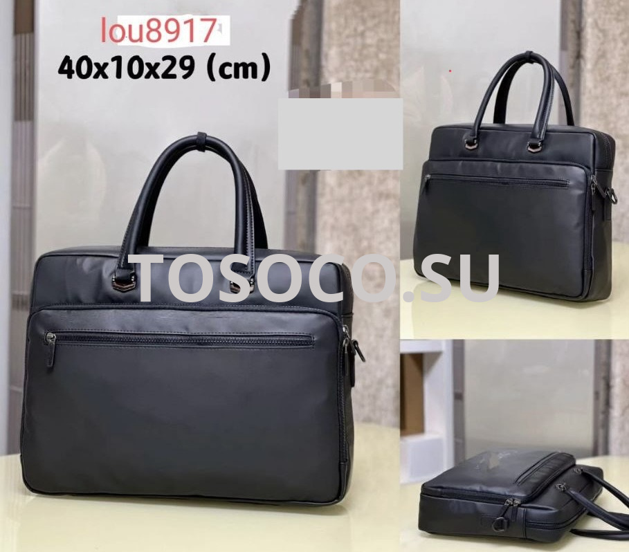 8917 black сумка LOUI VEARNER экокожа