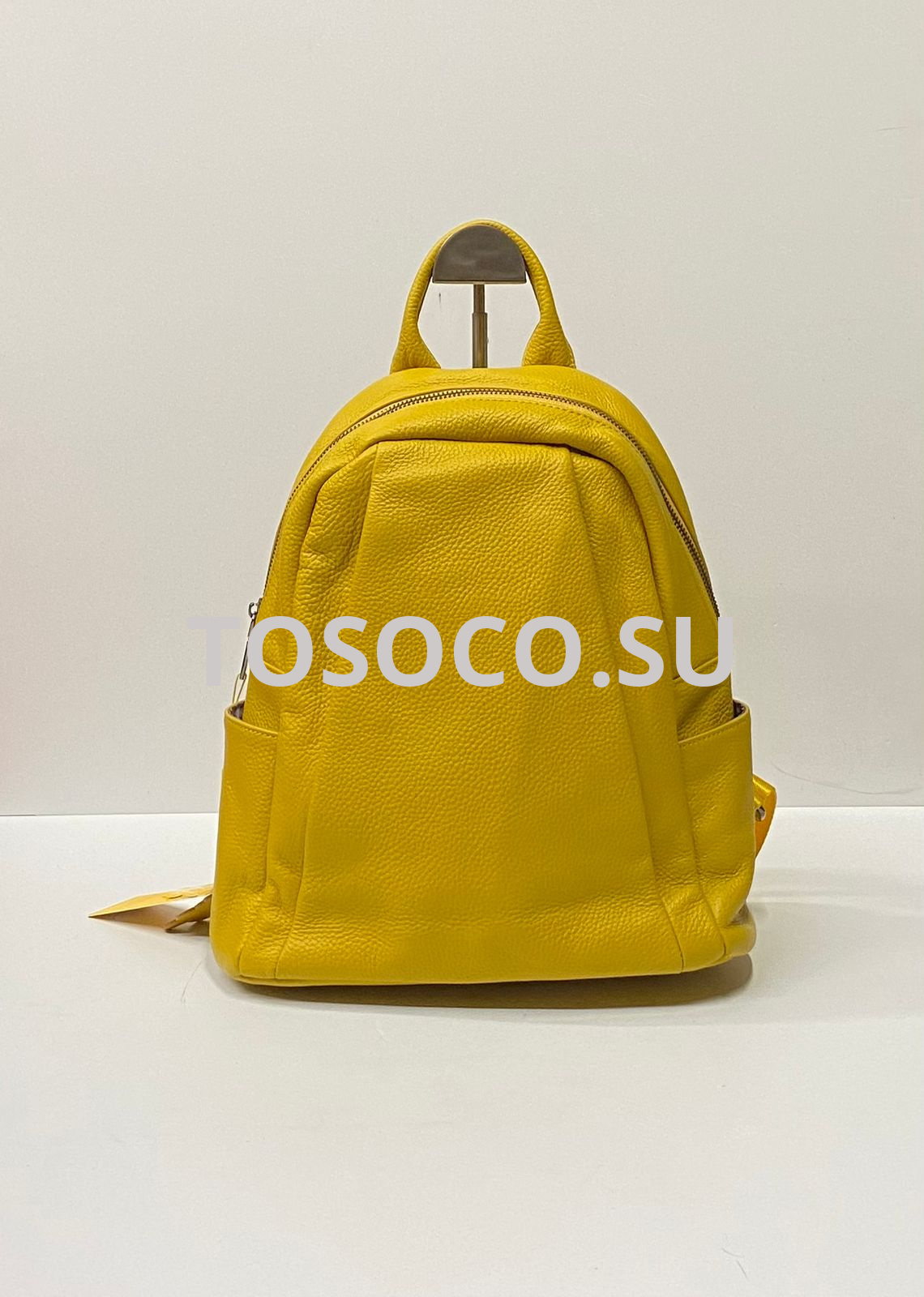 1118 yellow рюкзак Wifeore натуральная кожа 30х28х12
