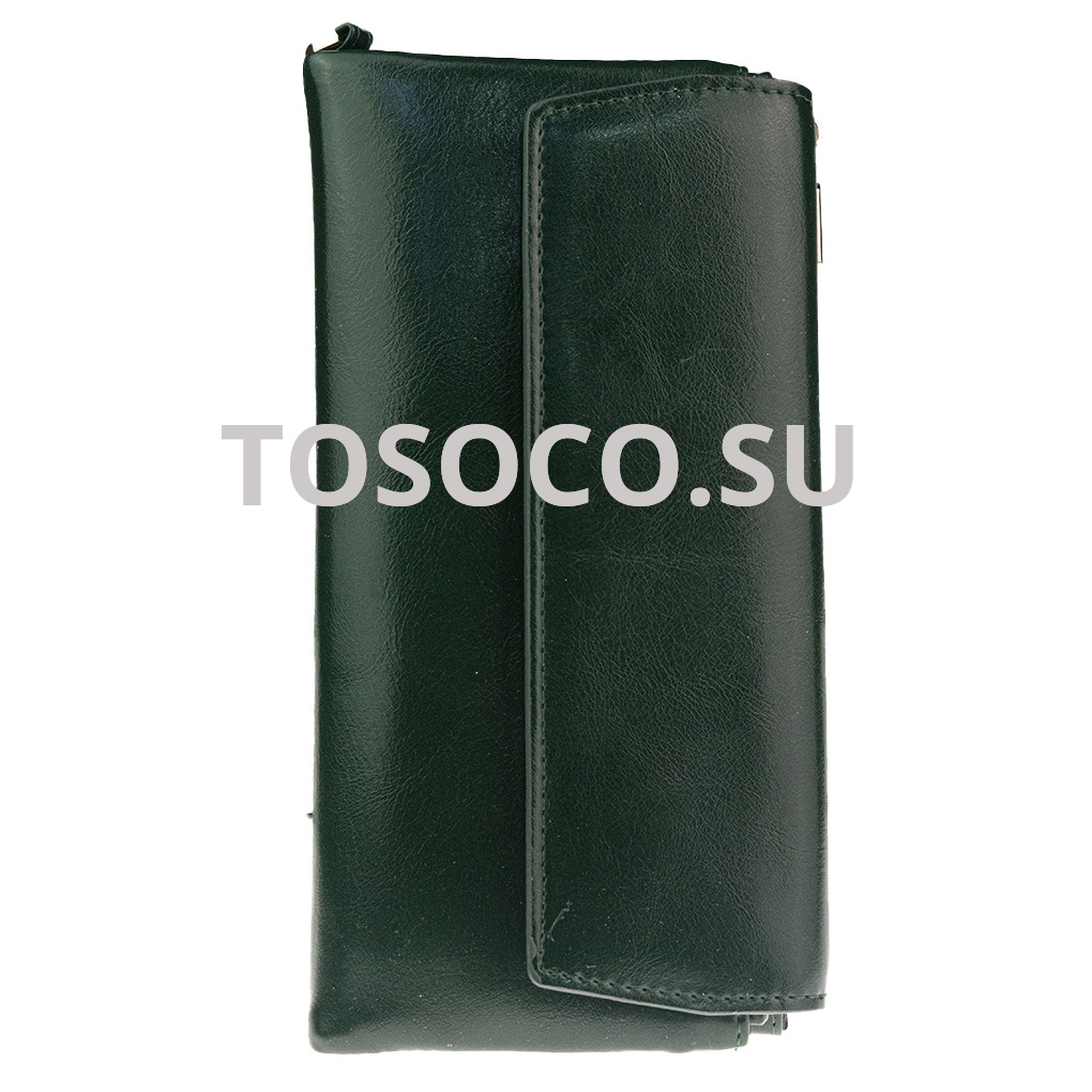 k-1017-11 green кошелек женский экокожа 10х20х2