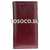k-1010-3 d.red кошелек женский экокожа 9х19х2
