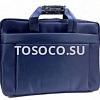 0822 blue  сумка текстиль 29х42