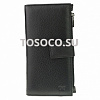 j-1016-1 black  кошелек SMC натуральная кожа 10х20х2