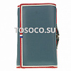 g-1004-8 blue кошелек натуральная кожа и экокожа 12х10х2